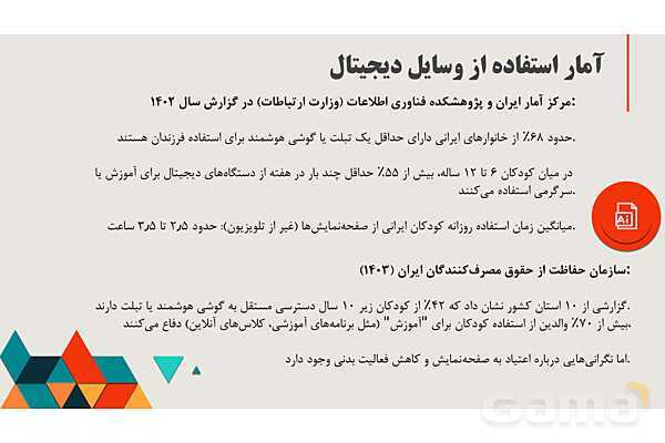 تاثیر رسانه‌های دیجیتال در سلامت روان کودکان- پیش نمایش