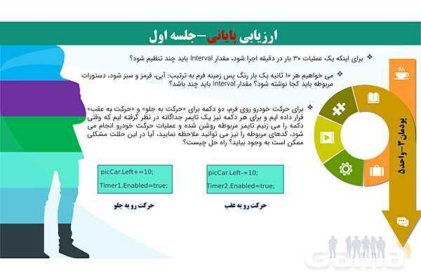 پاورپوینت پودمان 3 واحد یادگیری 6: کار با کنترل‌های پیشرفته | درس توسعه برنامه سازی و پایگاه داده- پیش نمایش