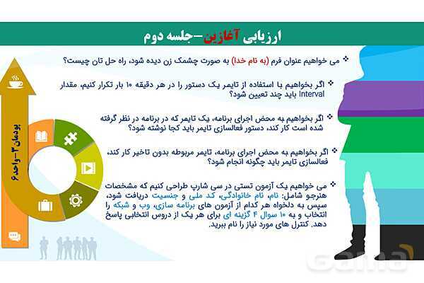 پاورپوینت پودمان 3 واحد یادگیری 6: کار با کنترل‌های پیشرفته | درس توسعه برنامه سازی و پایگاه داده- پیش نمایش