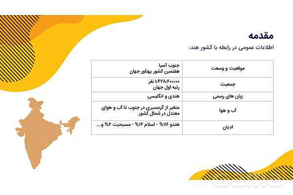 پاورپوینت معرفی نظام آموزشی و تربیت معلم در هندوستان- پیش نمایش