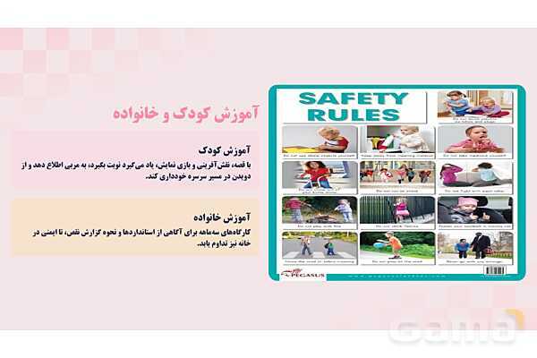 پاورپوینت پودمان 2: ایمنی حیاط و تجهیزات مهد کودک | درس کنترل بهداشت و ایمنی محیط مراکز پیش از دبستان- پیش نمایش