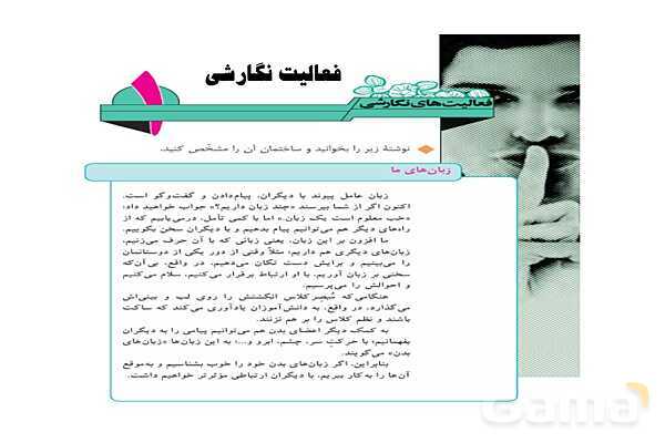 پاورپوینت تدریس درس 1 نگارش هفتم: نقشه‌ی نوشتن- پیش نمایش