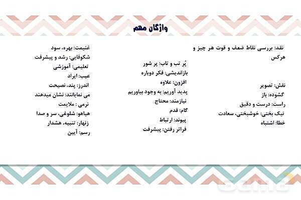 پاورپوینت تدریس درس 3: مثل آیینه، کار و شایستگی | فارسی نهم- پیش نمایش