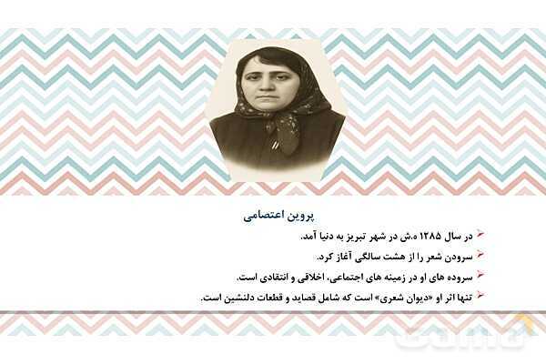 پاورپوینت تدریس درس 3: مثل آیینه، کار و شایستگی | فارسی نهم- پیش نمایش