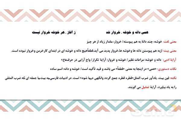 پاورپوینت تدریس درس 3: مثل آیینه، کار و شایستگی | فارسی نهم- پیش نمایش