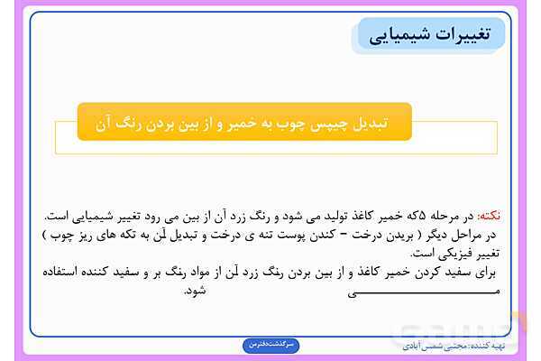 پاورپوینت درس دوم علوم ششم: سرگذشت دفتر من- پیش نمایش