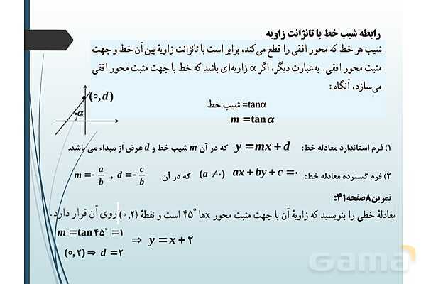 پاورپوینت درس نسبت‌های مثلثاتی و دایره مثلثاتی- پیش نمایش