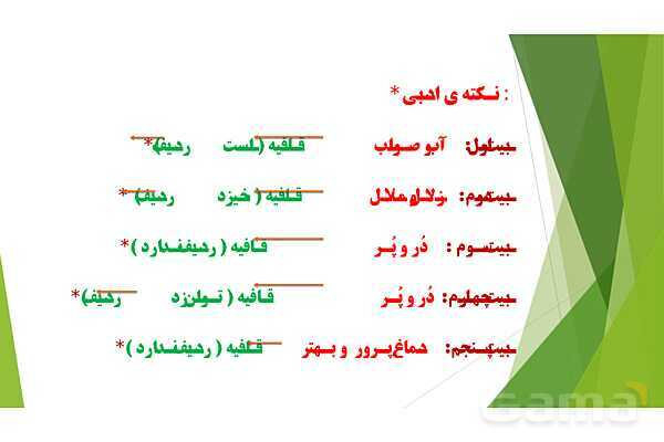 پاورپوینت درس 3 فارسی پایه ششم؛ شعر سخن- پیش نمایش