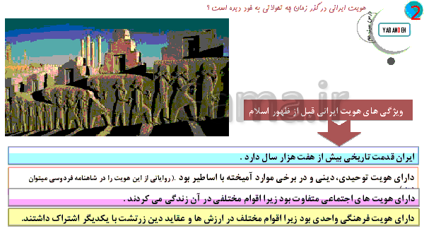 پاورپوینت جامعه شناسی (1) پایه دهم رشته ادبیات و علوم انسانی | درس 13: هویت ایرانی- پیش نمایش