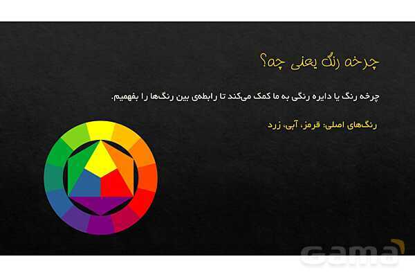 پاورپوینت آموزشی رنگ در هنرهای تجسمی ویژه دوره متوسطه اول- پیش نمایش