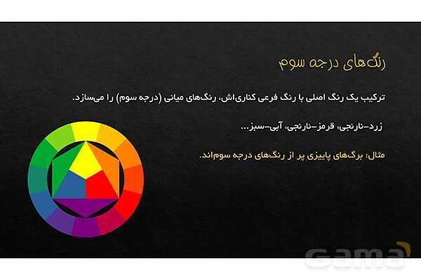 پاورپوینت آموزشی رنگ در هنرهای تجسمی ویژه دوره متوسطه اول- پیش نمایش