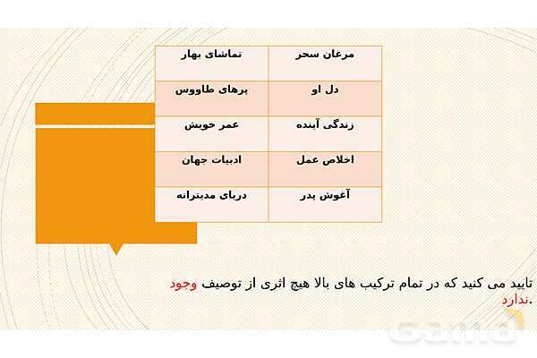پاورپوینت تشبیه و اضافه تشبیهی- پیش نمایش