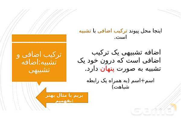 پاورپوینت تشبیه و اضافه تشبیهی- پیش نمایش