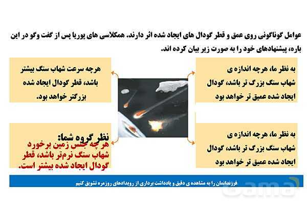 پاورپوینت آموزش جامع علوم تجربی پنجم دبستان | درس 1: زنگ علوم (کاوشگری با تغییر عامل‌ها)- پیش نمایش