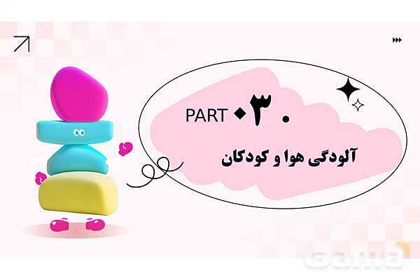 پاورپوینت پودمان 3: نور، تهویه و کیفیت هوا در مراکز پیش دبستانی | درس کنترل بهداشت و ایمنی محیط مراکز پیش از دبستان- پیش نمایش