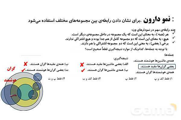 پاورپوینت اعداد صحیح، نمودار ون و عملگرهای پیچیده- پیش نمایش