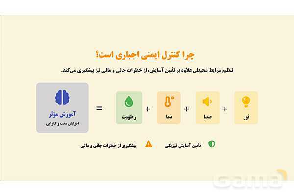 پاورپوینت پودمان 4: ایمنی سیستم‌های گرمایشی و سرمایشی | درس کنترل بهداشت و ایمنی محیط مراکز پیش از دبستان- پیش نمایش