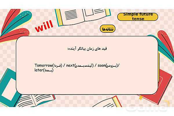 پاورپوینت تدریس گرامر درس اول زبان دهم (will - be going to)- پیش نمایش