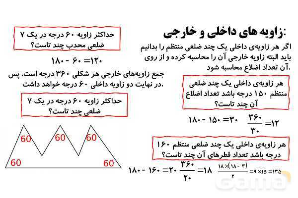 ب.م.م و ک.م.م و رابطه‌های زاویه- پیش نمایش