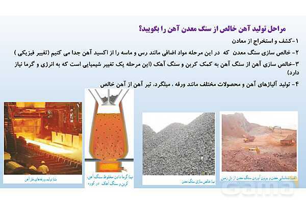 پاورپوینت فصل 5 علوم تجربی هفتم - از معدن تا خانه- پیش نمایش