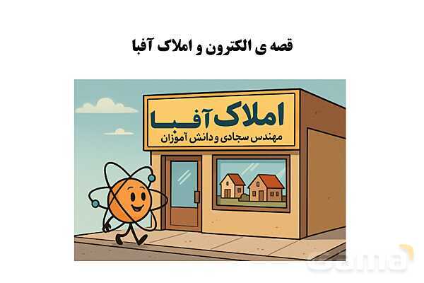 پاورپوینت داستان محور آموزش ترتیب پر شدن زیرلایه های الکترونی- پیش نمایش