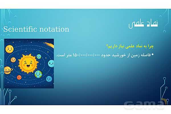 پاورپوینت تدریس نماد علمی- پیش نمایش