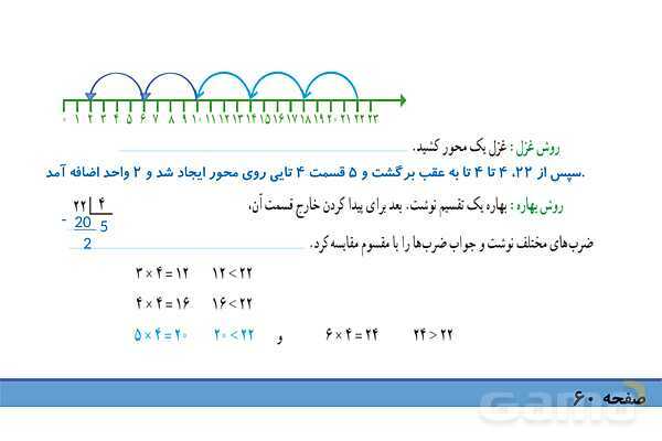 پاورپوینت فصل 3 ریاضی چهارم: ضرب و تقسیم- پیش نمایش