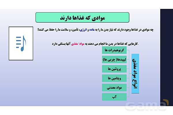 پاورپوینت فصل 12 علوم تجربی هفتم - سفره سلامت- پیش نمایش