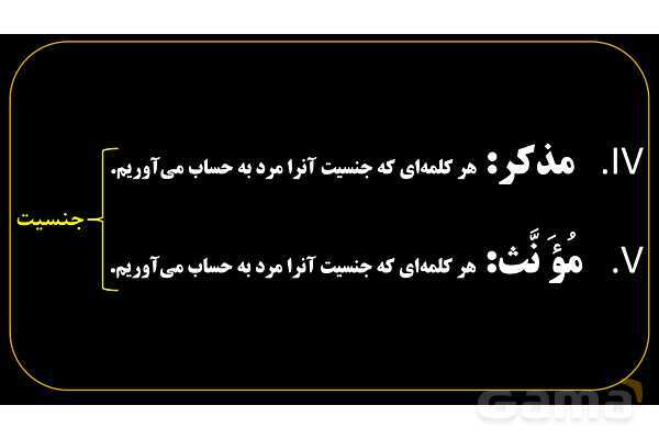 پاورپوینت عربی هفتم (1. آشنایی با مفرد، مثنی، جمع، مذکر و مونث)- پیش نمایش