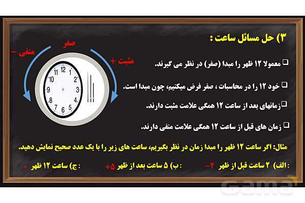 پاورپوینت عددهای صحیح ریاضی پایه ششم- پیش نمایش