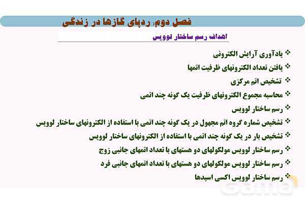 پاورپوینت مراحل رسم ساختار لوویس- پیش نمایش