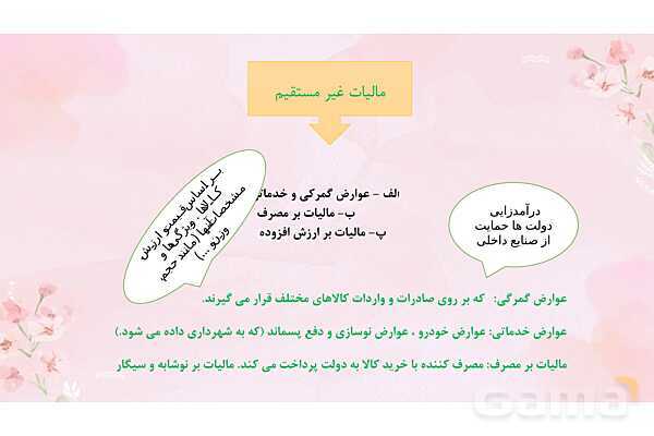 پاورپوینت آموزشی درس 6 اقتصاد (نقش دولت در اقتصاد)- پیش نمایش