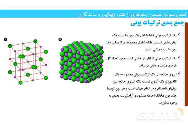 پاورپوینت چگالی بار یک یون | فصل سوم شیمی 12 ام- پیش نمایش