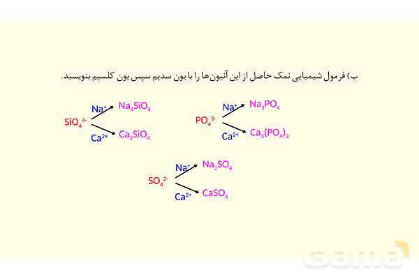 پاورپوینت حل تمرین‌های دوره‌ای | فصل سوم شیمی 12 ام- پیش نمایش