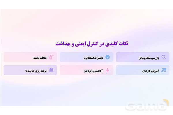 پاورپوینت پودمان 5: طبیعت و اوقات فراغت | درس کنترل بهداشت و ایمنی محیط مراکز پیش از دبستان- پیش نمایش