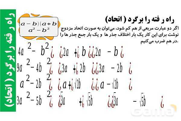 پاورپوینت اتحاد جمله مشترک و تجزیه- پیش نمایش