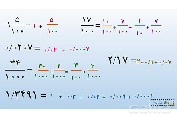 پاورپوینت فصل 3: اعداد اعشاری | صفحه 46 | کتاب ریاضی ششم- پیش نمایش