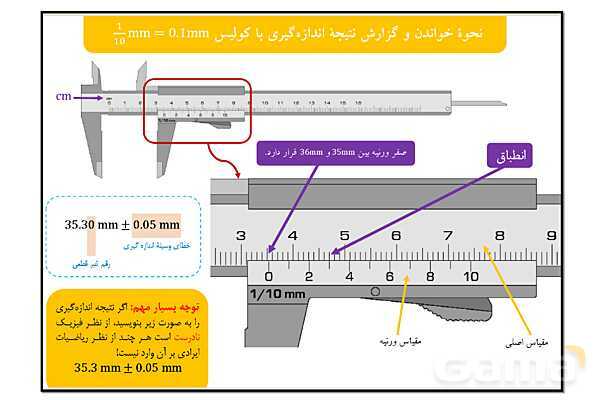 پاورپوینت آموزش فصل اول فیزیک پایه دهم تجربی- پیش نمایش