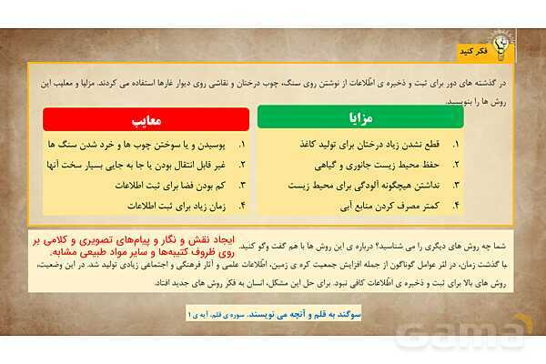 پاورپوینت تدریس علوم تجربی ششم دبستان | درس 2 : سرگذشت دفتر من- پیش نمایش