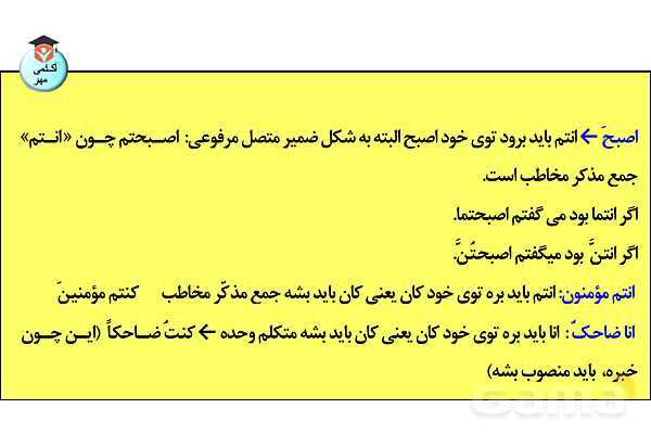 پاورپوینت افعال ناقصه- پیش نمایش