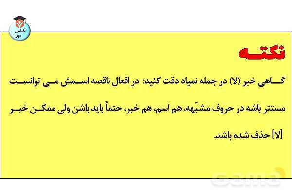 پاورپوینت افعال ناقصه- پیش نمایش