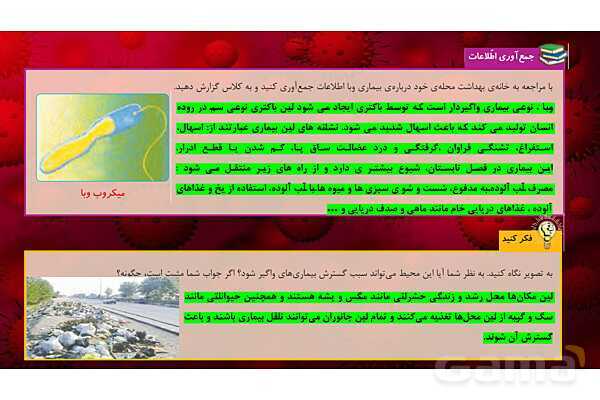 پاورپوینت تدریس علوم تجربی ششم دبستان | درس 13 : سالم بمانیم- پیش نمایش