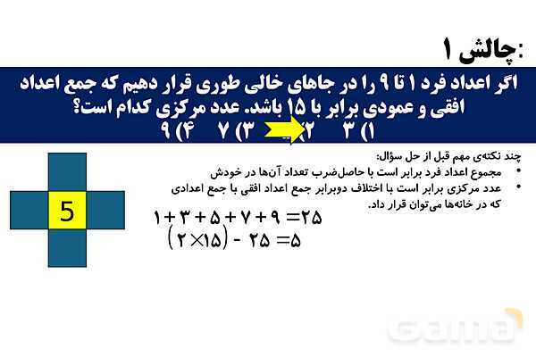 پاورپوینت علاوه‌های جادویی، شماره گذاری صفحات کتاب، الگوهای مربعی - مثلثی - افزایشی، جمع و تفریق اعداد مرکب- پیش نمایش