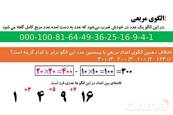 پاورپوینت علاوه‌های جادویی، شماره گذاری صفحات کتاب، الگوهای مربعی - مثلثی - افزایشی، جمع و تفریق اعداد مرکب- پیش نمایش