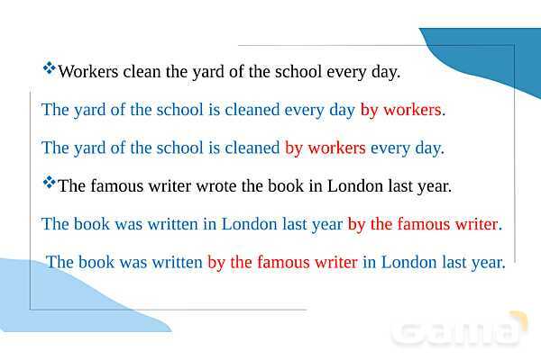 آموزش جملات مجهول (Passive voice)- پیش نمایش