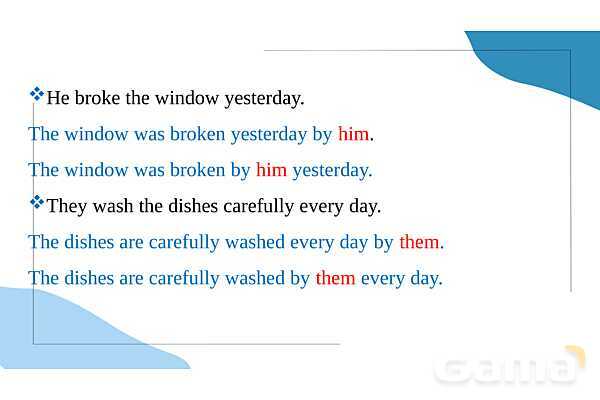 آموزش جملات مجهول (Passive voice)- پیش نمایش