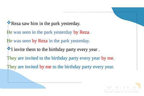 آموزش جملات مجهول (Passive voice)- پیش نمایش