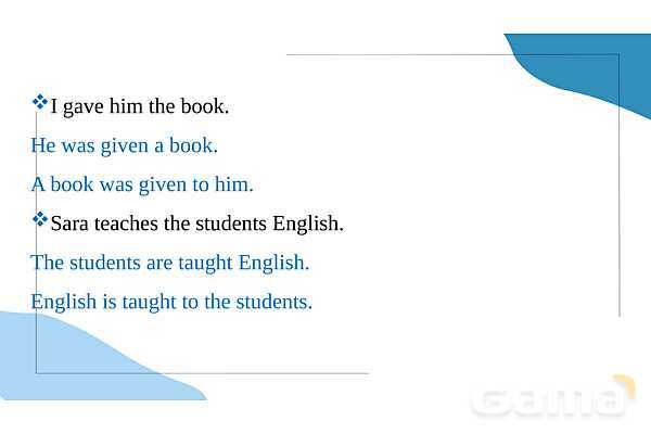 آموزش جملات مجهول (Passive voice)- پیش نمایش