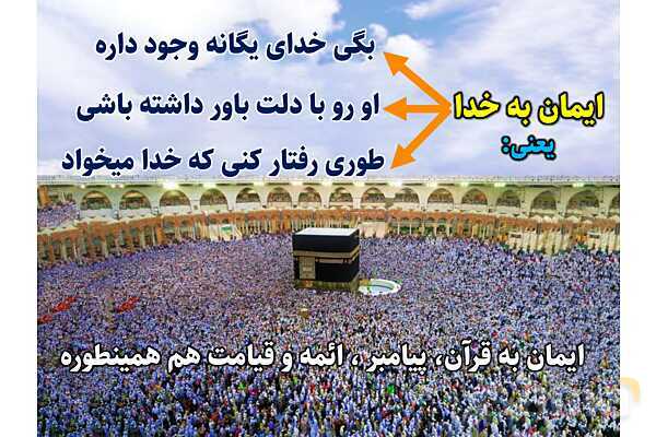 پاورپوینت آموزشی درس 1 از من تا خدا پایه هشتم؛ راز شادابی- پیش نمایش