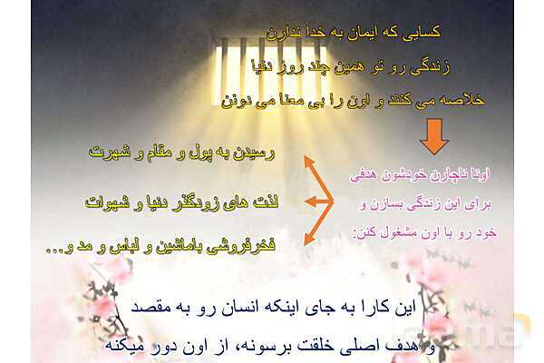 پاورپوینت آموزشی درس 2 پیام‌های آسمان پایه نهم؛ در پناه ایمان- پیش نمایش